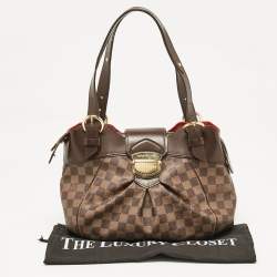 Pre Owned Louis Vuitton Damier Ebene Canvas Sistina PM Bag
