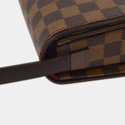 Pre Owned Louis Vuitton Brown Damier Ebene Canvas Tribeca Mini Handbag