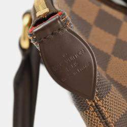 Pre Owned Louis Vuitton Brown Damier Saleya PM Tote Bag