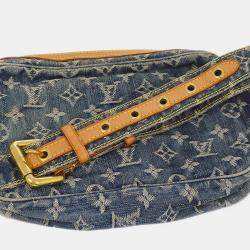 Louis Vuitton Blue Monogram Denim Bum Bag Waist Pouch  