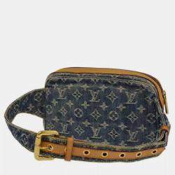 Louis Vuitton Blue Monogram Denim Bum Bag Waist Pouch  