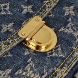 Louis Vuitton Blue Monogram Denim Bum Bag Waist Pouch  