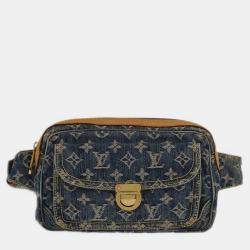 Louis Vuitton Blue Monogram Denim Bum Bag Waist Pouch  