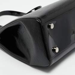 Pre Owned Louis Vuitton Black Electric Epi Leather Brea GM Bag