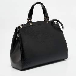 Pre Owned Louis Vuitton Black Electric Epi Leather Brea GM Bag