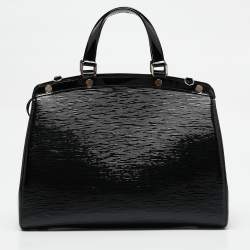 Pre Owned Louis Vuitton Black Electric Epi Leather Brea GM Bag