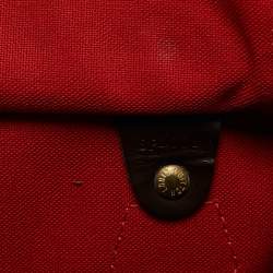 Pre Owned Louis Vuitton Damier Ebene Canvas Speedy 35 Bag