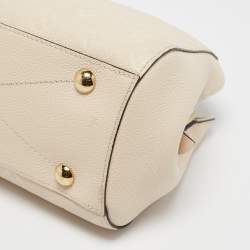 مملوكة مسبقًا Louis Vuitton Creme Empreinte Leather Montaigne BB Bag
