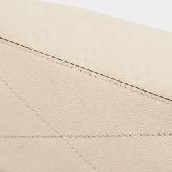 مملوكة مسبقًا Louis Vuitton Creme Empreinte Leather Montaigne BB Bag