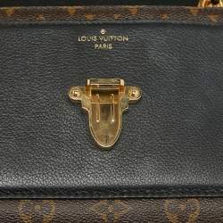 Pre Owned Louis Vuitton Black Monogram Canvas Victoire Chain Bag