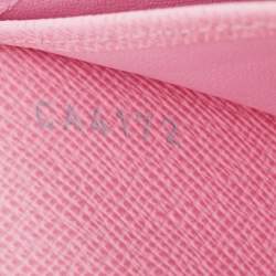 Pre Owned Louis Vuitton White Monogram Multicolore Canvas Sarah Wallet