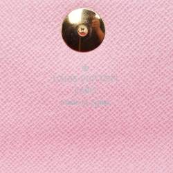 Pre Owned Louis Vuitton White Monogram Multicolore Canvas Sarah Wallet