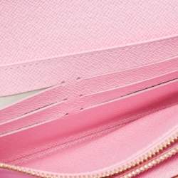 Pre Owned Louis Vuitton White Monogram Multicolore Canvas Sarah Wallet