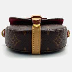 Louis Vuitton Brown Coated Canvas Micro Chantilly Bag