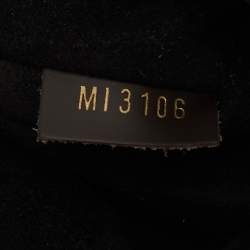 Pre Owned Louis Vuitton Black Damier Ebene Canvas Normandy Bag