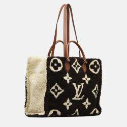 Louis Vuitton Brown Monogram Teddy OnTheGo GM Tote Bag