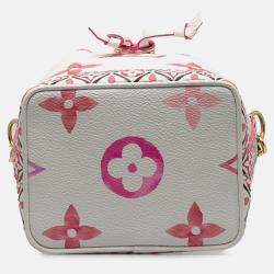 Louis Vuitton Rose Canvas Nano Noe Shoulder Bag