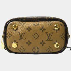 Louis Vuitton Brown Canvas Monogram Reverse Vanity PM Handbag