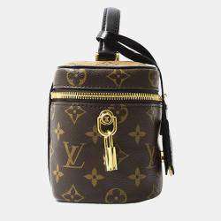 Louis Vuitton Brown Canvas Monogram Reverse Vanity PM Handbag
