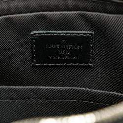 Louis Vuitton Black Canvas Trio Messenger Bag
