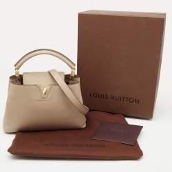 Louis Vuitton Galet Taurillon Leather Capucines BB Bag