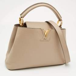 Louis Vuitton Galet Taurillon Leather Capucines BB Bag