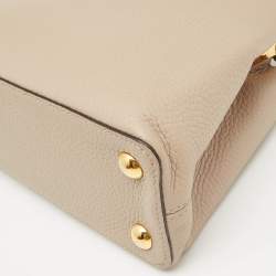 Louis Vuitton Galet Taurillon Leather Capucines BB Bag