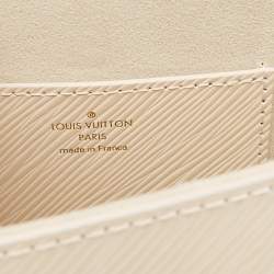 Pre Owned Louis Vuitton Cream Epi Leather Twist MM Bag