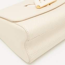 Pre Owned Louis Vuitton Cream Epi Leather Twist MM Bag
