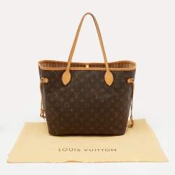 Pre Owned Louis Vuitton Monogram Canvas Neverfull MM Bag