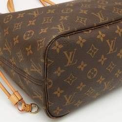 Pre Owned Louis Vuitton Monogram Canvas Neverfull MM Bag