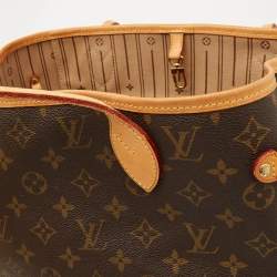 Pre Owned Louis Vuitton Monogram Canvas Neverfull MM Bag