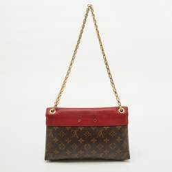 Louis Vuitton Cerise Monogram Canvas and Leather Pallas Chain Bag