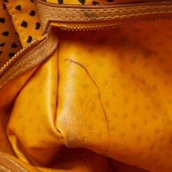 Louis Vuitton Yellow Monogram Waves Limited Edition Yayoi Kusama Neverfull MM Bag