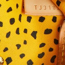 Louis Vuitton Yellow Monogram Waves Limited Edition Yayoi Kusama Neverfull MM Bag