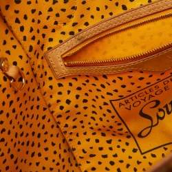 Louis Vuitton Yellow Monogram Waves Limited Edition Yayoi Kusama Neverfull MM Bag