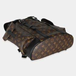 Louis Vuitton Monogram Macassar Canvas Christopher Backpack MM