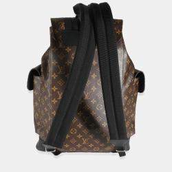 Louis Vuitton Monogram Macassar Canvas Christopher Backpack MM