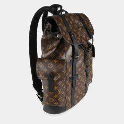 Louis Vuitton Monogram Macassar Canvas Christopher Backpack MM