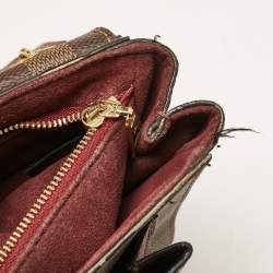 مملوكة مسبقًا Louis Vuitton Bordeaux Damier Ebene Canvas Vavin PM Bag