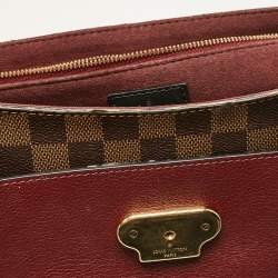 مملوكة مسبقًا Louis Vuitton Bordeaux Damier Ebene Canvas Vavin PM Bag