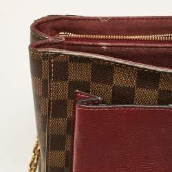 مملوكة مسبقًا Louis Vuitton Bordeaux Damier Ebene Canvas Vavin PM Bag