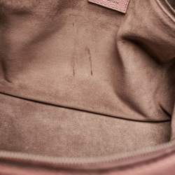 مملوكة مسبقًا Louis Vuitton Pink/Beige Leather and Python Soft Lockit PM Bag