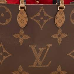 مملوكة مسبقًا Louis Vuitton Monogram Reverse Giant Canvas OnTheGo GM Bag