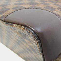 Pre Owned Louis Vuitton Damier Hampstead Mm Tote Bag Brown
