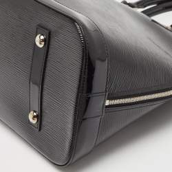 مملوكة مسبقًا Louis Vuitton Black Electric Epi Leather Alma GM Bag
