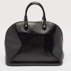 مملوكة مسبقًا Louis Vuitton Black Electric Epi Leather Alma GM Bag