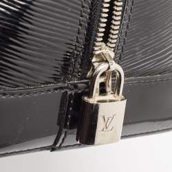 مملوكة مسبقًا Louis Vuitton Black Electric Epi Leather Alma GM Bag