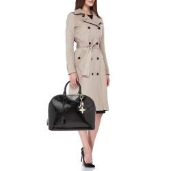 مملوكة مسبقًا Louis Vuitton Black Electric Epi Leather Alma GM Bag