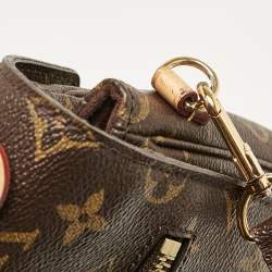 Pre Owned Louis Vuitton Monogram Canvas Pochette Metis Bag